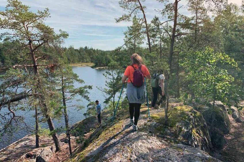 Nature Reserve Hiking Tour with Campfire Lunch