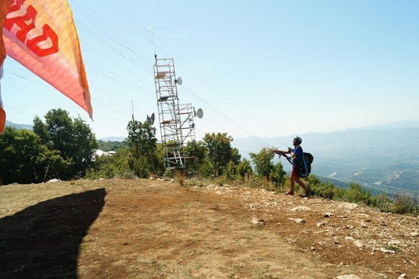 Paragliding Tandem Experience From Dajti Mountain