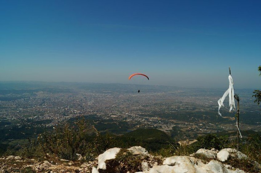 Paragliding Tandem Experience From Dajti Mountain 