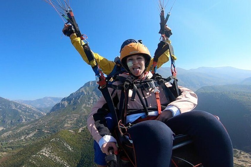 Paragliding Tandem Experience From Dajti Mountain