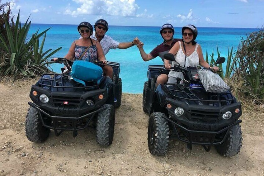 For cruise passengers: Guided ATV Tour of Dutch & French St. Maarten