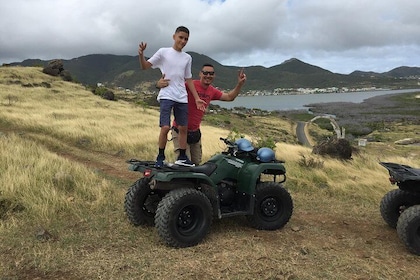 3-Hour Guided quad bike Tour Island Highlights Plus 1-Hour Relax by the Bea...