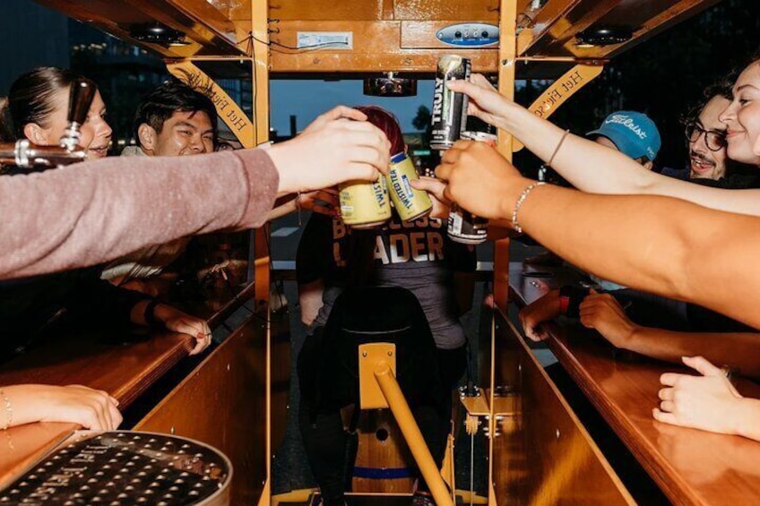 Pedal Pub Miami Wynwood Graffiti Bar Tour Private Ride