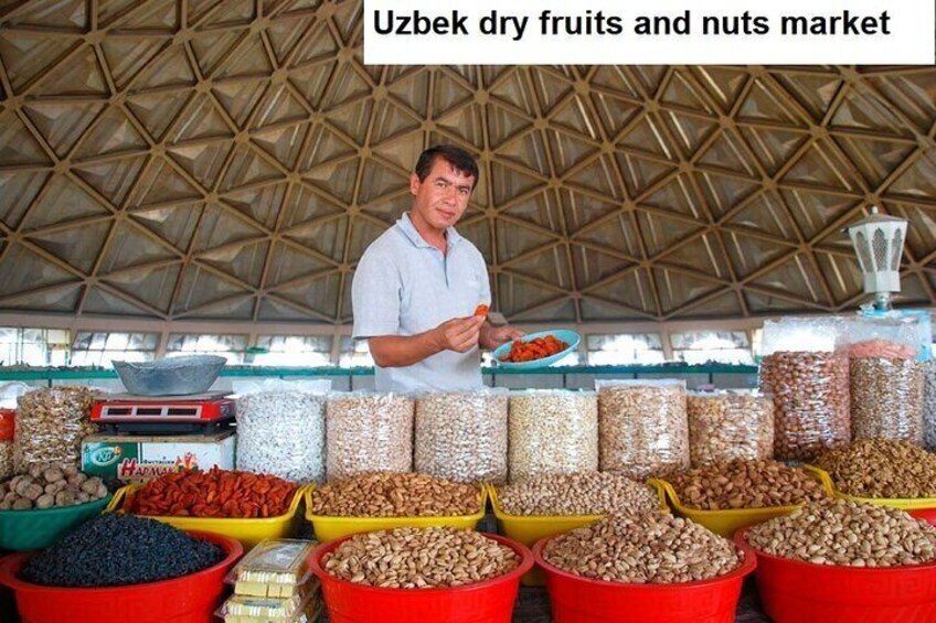 Dry fruits and nuts, sweets