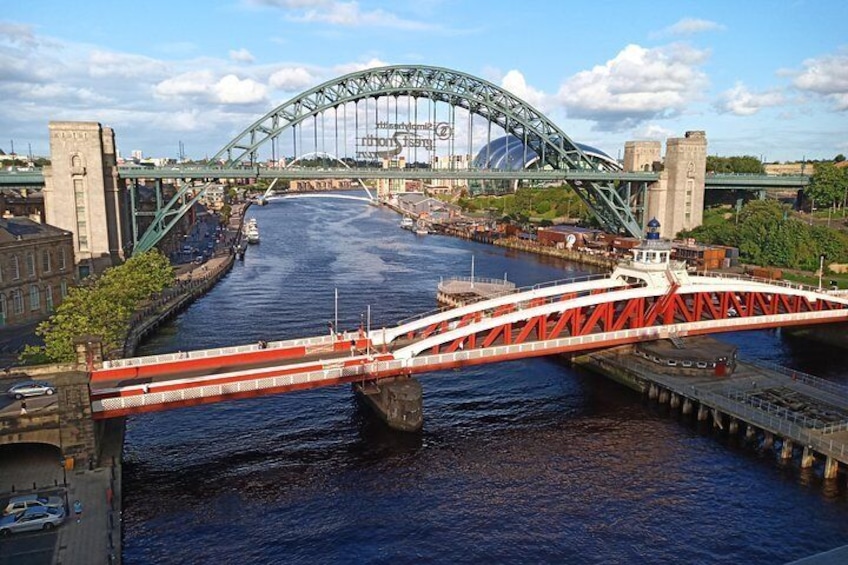 Some of Newcastle's bridges.