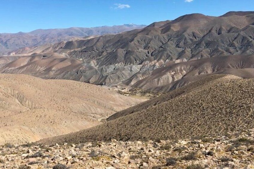 view from Inca trail
