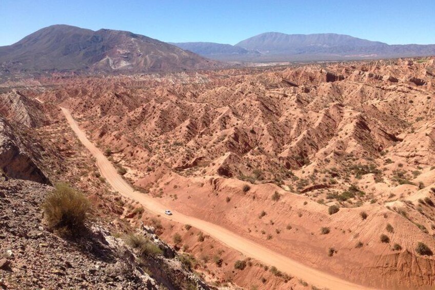 Los Colorados on the road to Colome