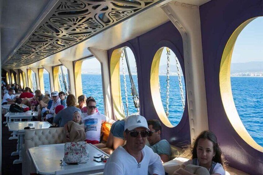 Big Kral Alanya Pirates Boat Tour (All.İnc.)