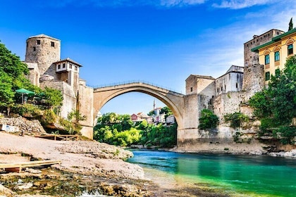 Genießen Sie das antike Mostar