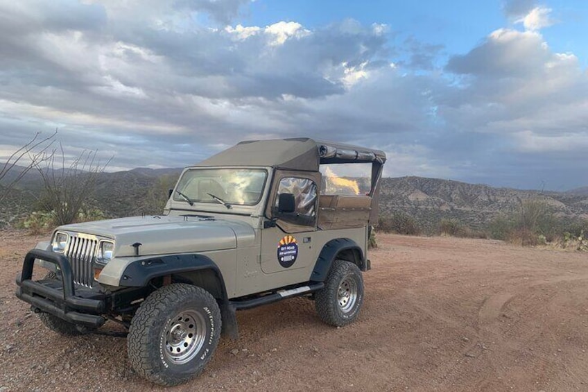 Some of our retro safari Jeeps have been operating Scottsdale Jeep tours for over 20 years!