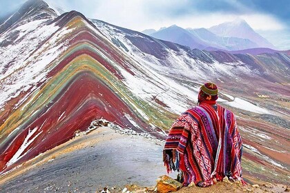 Dagtour en wandeling naar Rainbow Mountain vanuit Cusco, Peru