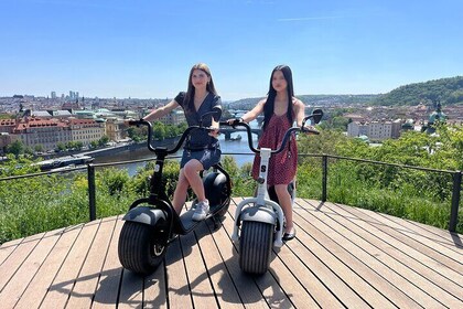 Prag Fedt Dæk eller Regular Scooter City Tour