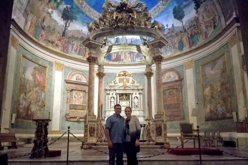 Rome Walking Tour of Holy Sites: Basilica of the Holy Cross in Jerusalem, San Giovanni in Laterano and Scala Santa