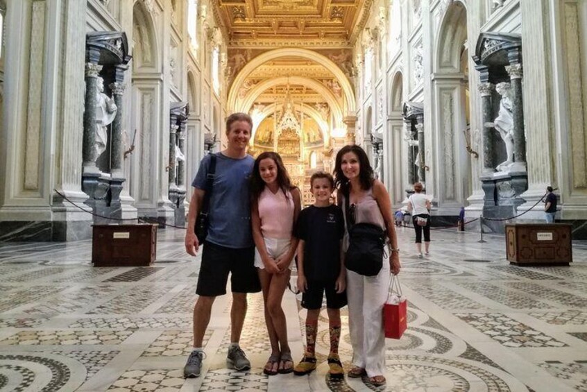 Rome Walking Tour of Holy Sites: Basilica of the Holy Cross in Jerusalem, San Giovanni in Laterano and Scala Santa
