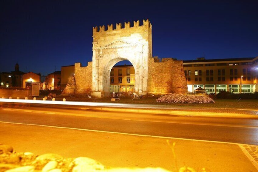 Rimini Highlights Private Tour by Night