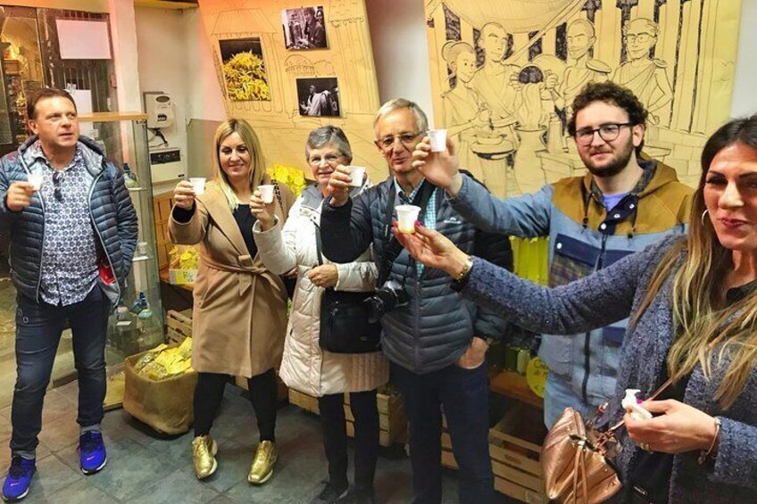 Limoncello tasting