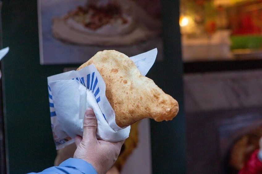 Fried pizza is a thing and you can sample it during a Naples, Italy food and sightseeing tour.