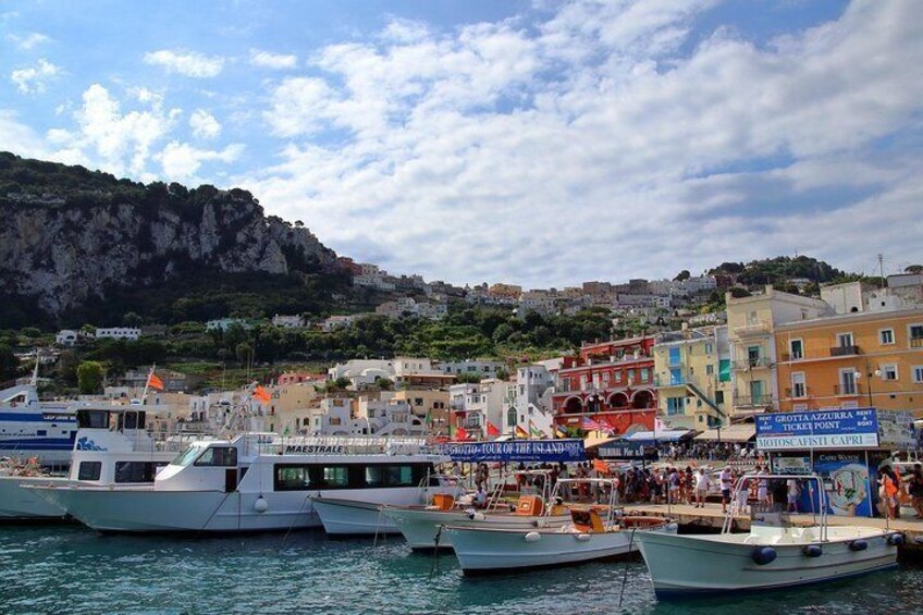 Capri and Blue Grotto Day Tour