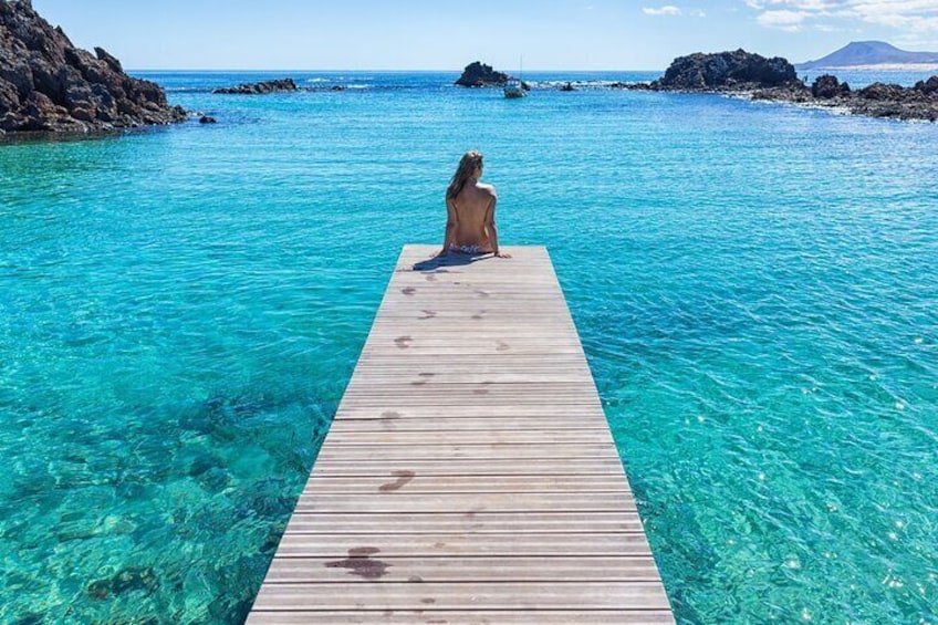pasarela puertito de isla de lobos
