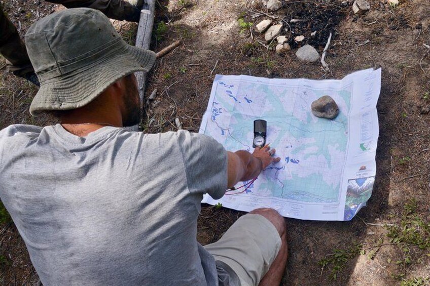 orienteering and map reading