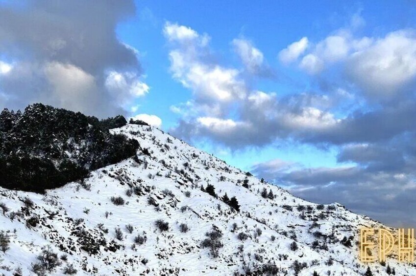 In Snow: Top Tibba