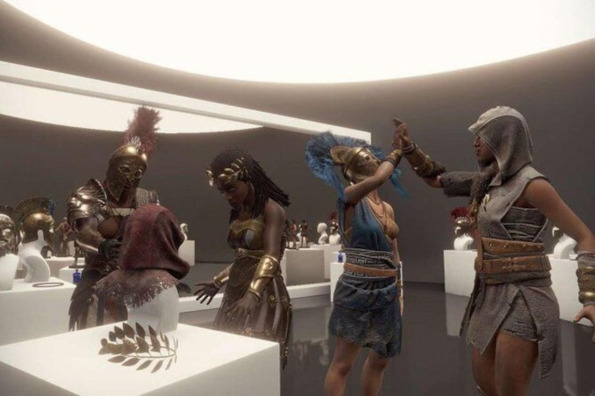 Ubisoft Beyond Medusa’s Gate is an two player escape game in Virtual Reality