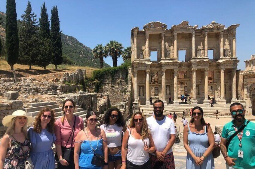 Participants at Library of Celsus