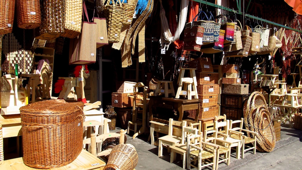 A small furniture shop seen during the Tigre Island Town Tour