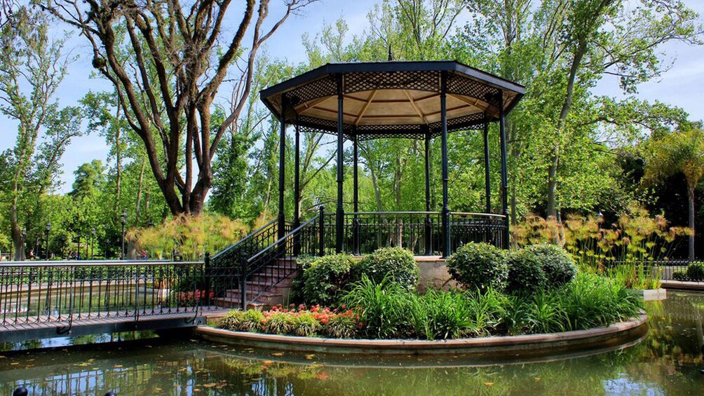 Gazebo seen at the Island Town of Tigre