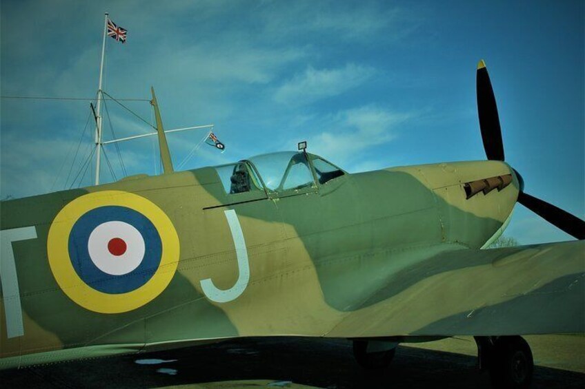 Get up close to a Spitfire at The Battle of Britain Memorial