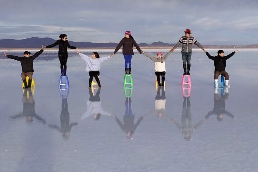 3 Days Uyuni salt flat and colored lagoons from Uyuni