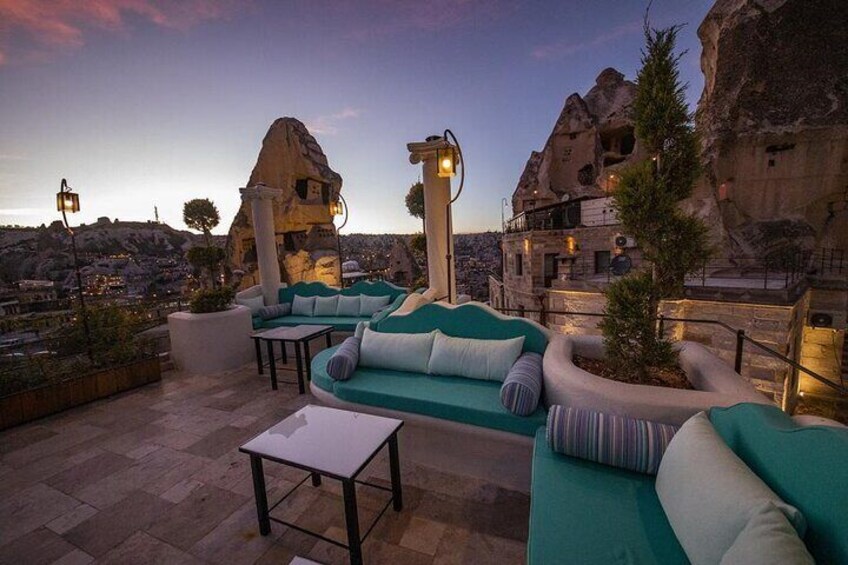 Cave suire hotel in Goreme town