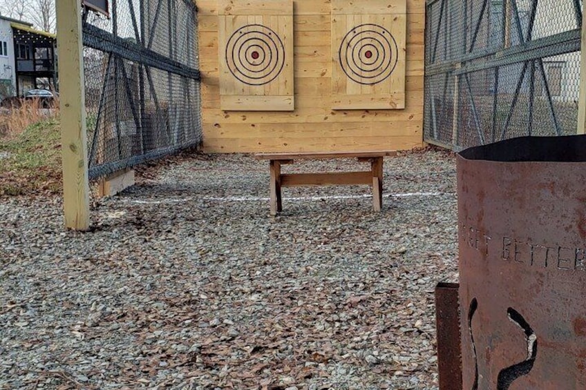 Axe Throwing Training