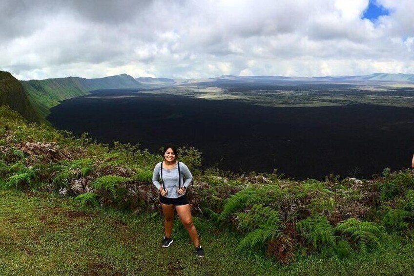 Walking Tour to Sierra Negra volcano and Chico Volcano from Isabela Island