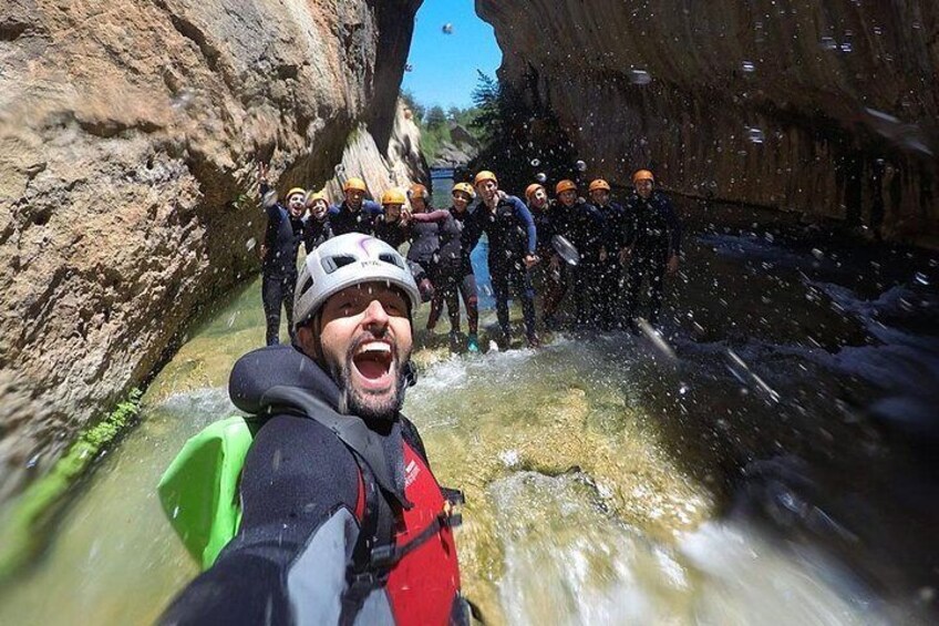 Canyoning in Madrid with Dreampeaks