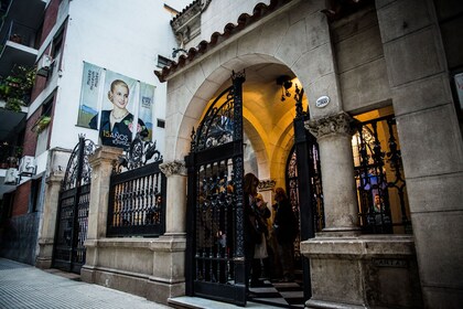 Personajes Históricos de Buenos Aires: Eva Perón y Jorge Luis Borges