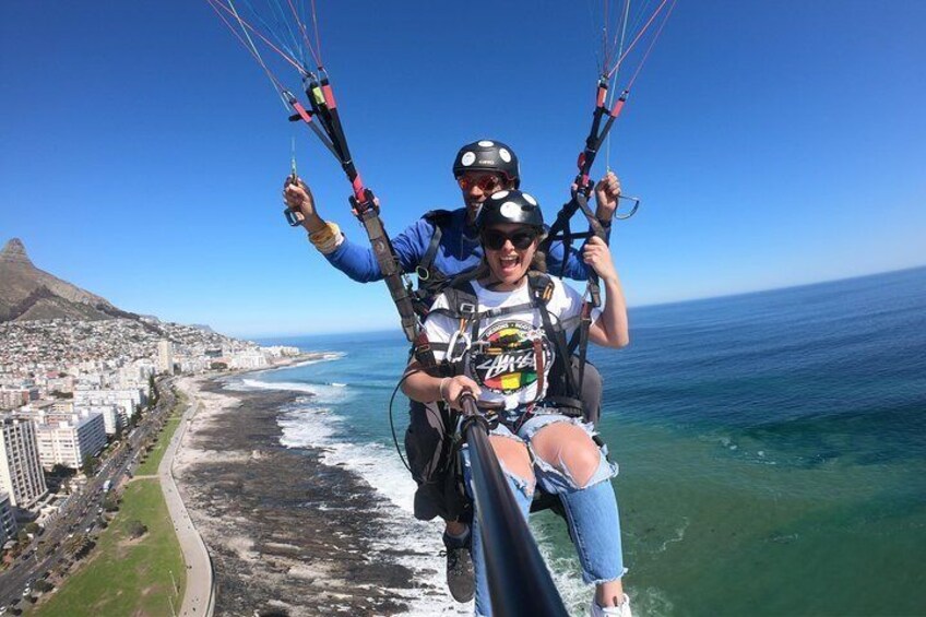 Tandem Paragliding in Cape Town