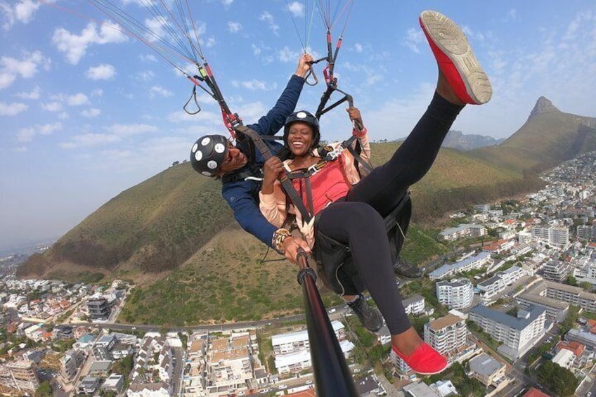 Tandem Paragliding in Cape Town