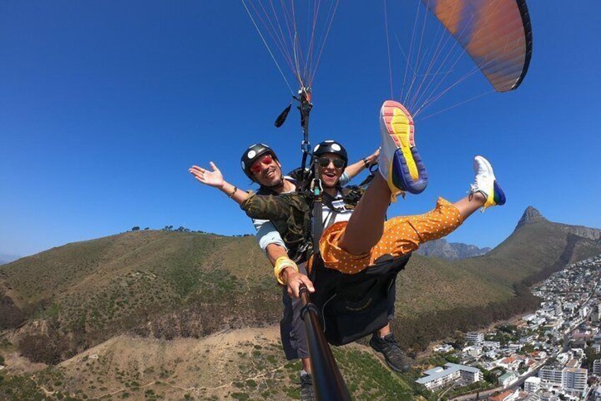 Tandem Paragliding in Cape Town