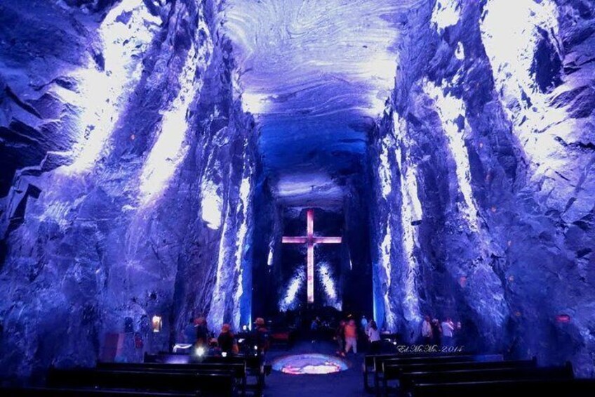 Catedral of Salt in Zipaquira