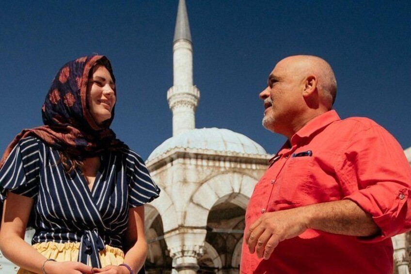 Admire the breathtaking Blue Mosque with your private guide