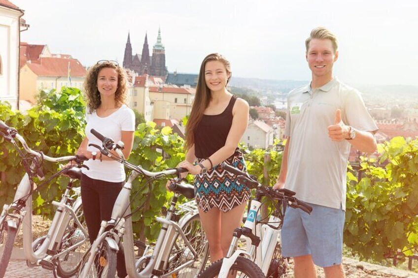 Prague E-Bike City Sightseeing tours