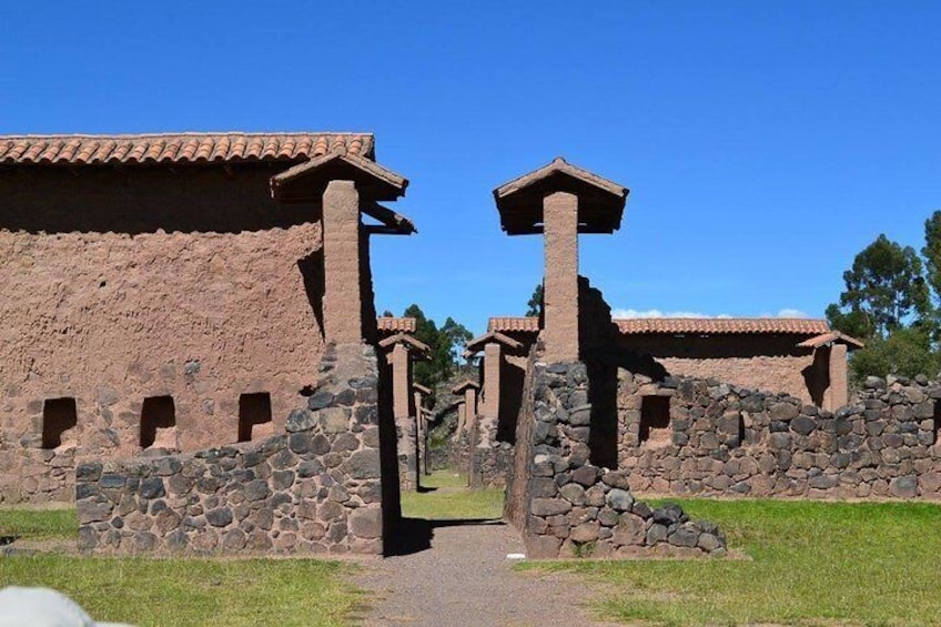 Temple of Wiracocha - Bus From Puno to Cusco