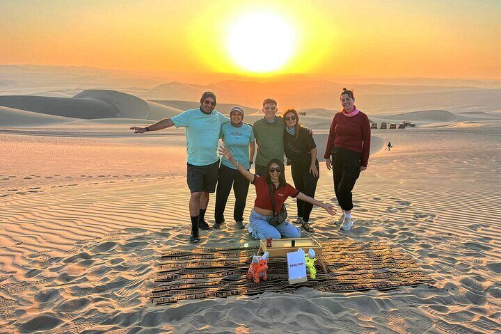 Huacachina Sunset Toast