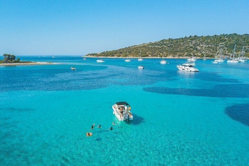 Blue lagoon tour, Croatia