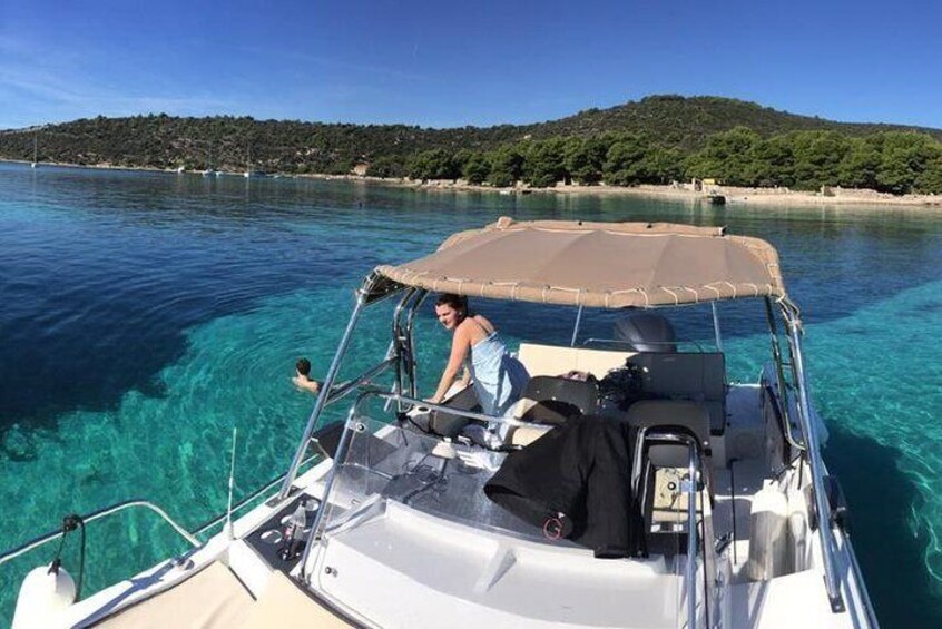 Blue lagoon - small tour boat