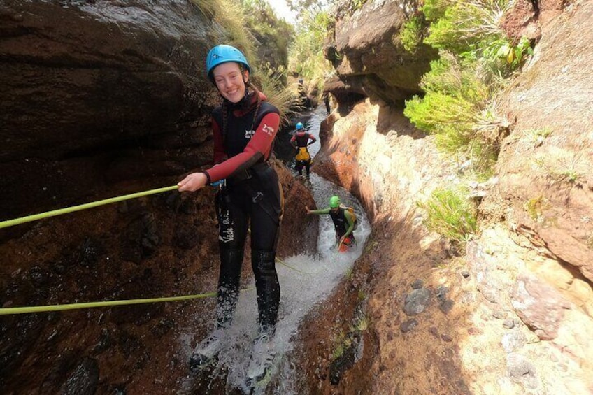 Canyoning in Madeira Island