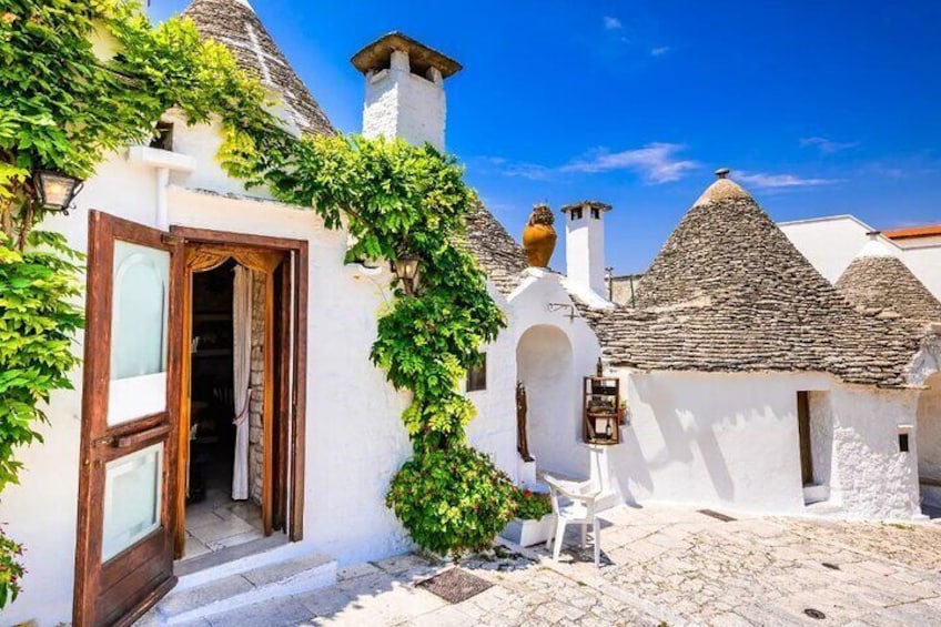 From Bari: Discover Alberobello and Polignano a Mare 