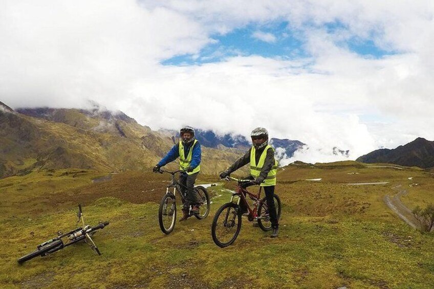 Riding Bikes to Machupicchu