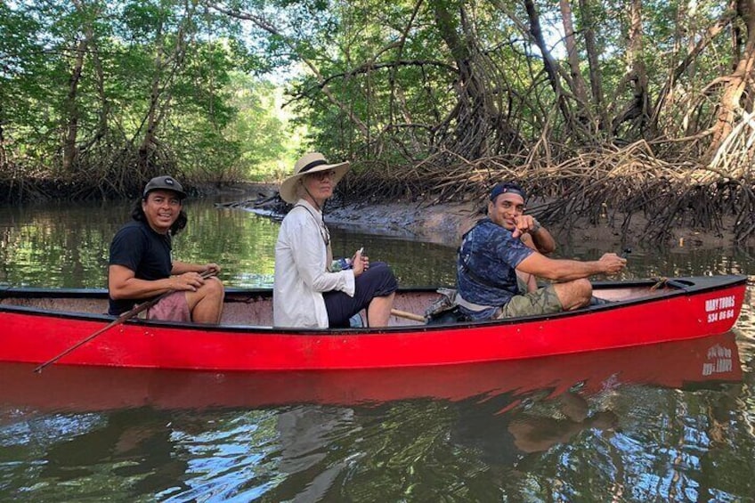 Private Wildlife Canoe Safari in the Mangrove forest.
